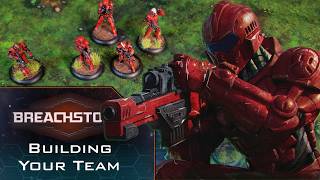 How To Build A Breachstorm Team List Building Tutorial Tactical Sci-Fi Miniatures Game