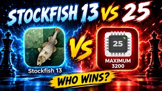 Stockfish 13 vs chess.com[Maximum (3200)Level 25} 🔥 Two powerful chess engines #chesscom #stockfish. Update