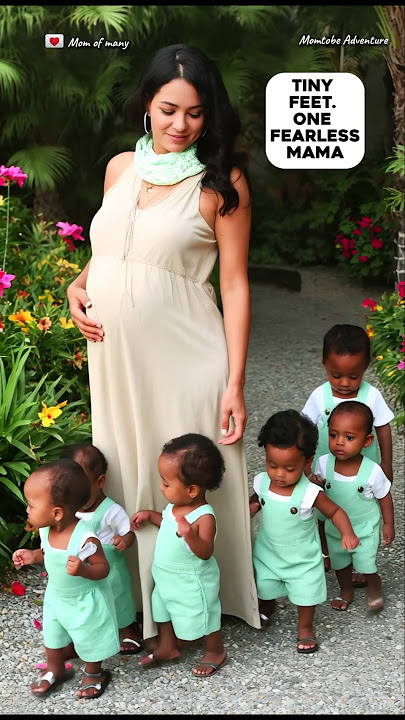 Plot twist: They’re the bodyguards 👶🛡️ Mom of many #shorts #momlife