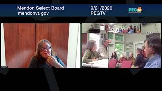 Mendon Select Board - September 21, 2026