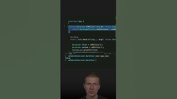 javax.xml.datatype.Duration over java.time.Duration #java #shorts #coding #airhacks