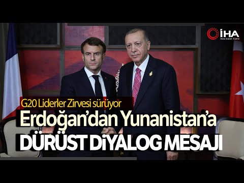 Cumhurbaşkanı Erdoğan'dan Yunanistan'a Dürüst Diyalog Mesajı