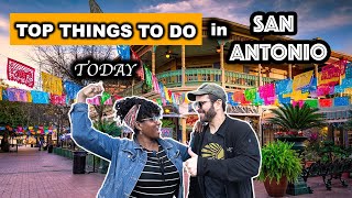 Top Things To Do in San Antonio TODAY  LARGEST Mexican Market in U.S. + Mi Tierra Restaurant