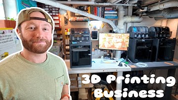 Running my 3D Printing Business | Vlog 50