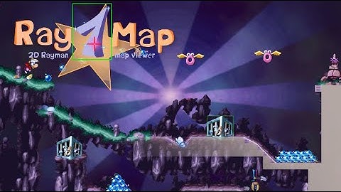 Ray1Map - Online Map Viewer for 2D Rayman Games & more - Launch Trailer