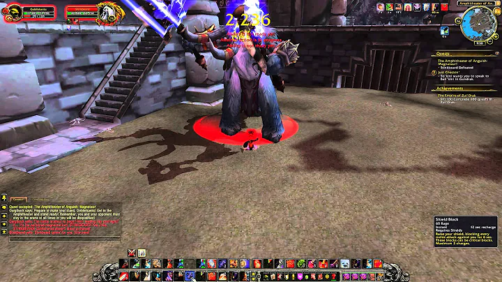 WotLK - Zul'Drak - The Amphitheater of Anguish: Magnataur!