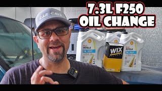 Step-by-Step Guide: How to Change Oil in a F250 7.3L Powerstroke Diesel by John Engel 256 views 7 months ago 16 minutes