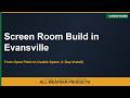 Screen Room Build in Evansville | From Open Patio to Usable Space (1-Day Install)