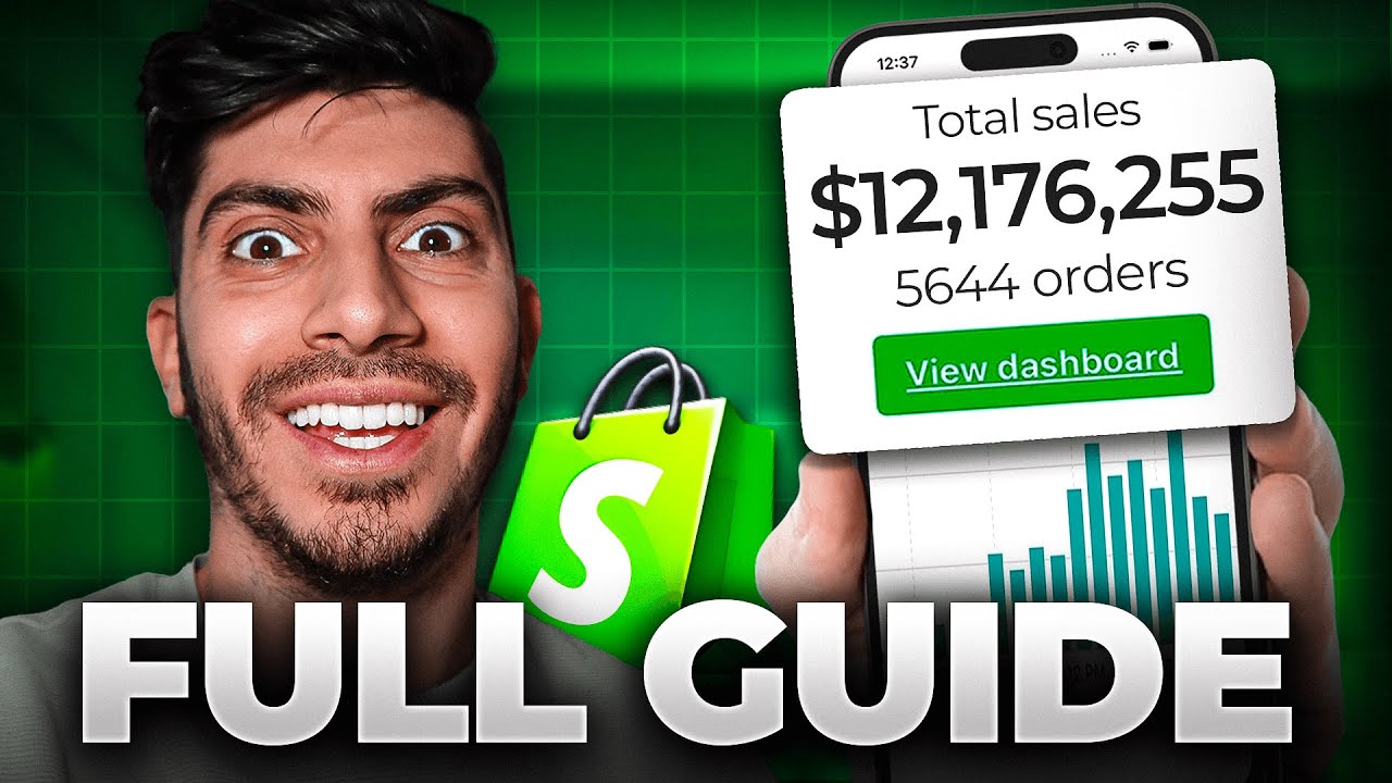 High Ticket Shopify Dropshipping Course - Complete A-Z Beginner Guide ...