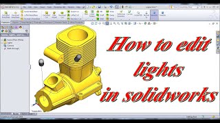 Famous How to edit lights in solidworks/how to modify light in solidworks. Profile