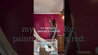 Download Lagu MY TOP TIPS FOR PAINTING A ROOM RED! #diy #homedecor #painting #red #tip MP3