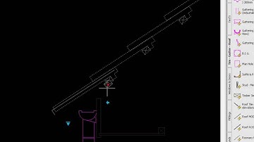 Using our Dynamic Blocks tool palette 2 ROOFLINE