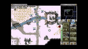 C&C Red Alert ALLIES (Hard) - Siberian Conflict 2: Trapped