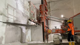 Fantini Tunnel Chain Saw Machines - Nordia Marble Quarries