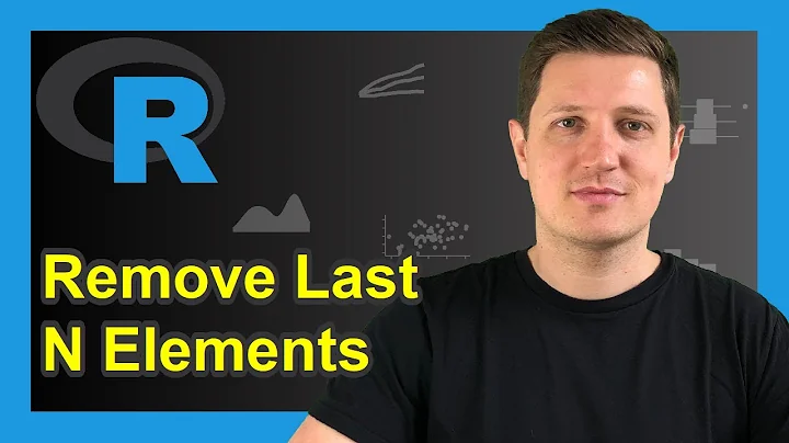 Remove Last N Elements of Vector in R (2 Examples) | Drop, Delete, Extract, Select | head() Function