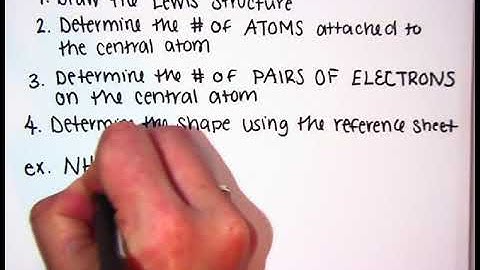 BI4.S4 VSEPR Video Notes