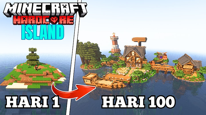 100 Hari di Pulau Terpencil Minecraft Hardcore