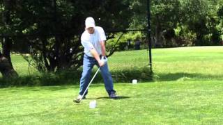 Troy Smith Tee Shot 1st Hole Sag Harbor Golf