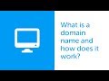 What is a domain name and how does it work?