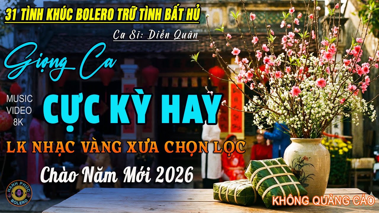 Lk Bolero 5.0 ĐỘC LẠ 2026 MỚI NHẤT HAY NHẤT - 31 Tình Khúc Nhạc Vàng Xưa Chọn Lọc KHÔNG QUẢNG CÁO