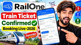 railone app se train ticket kaise book kare | How To Book Train Tickets Online In India| railone app