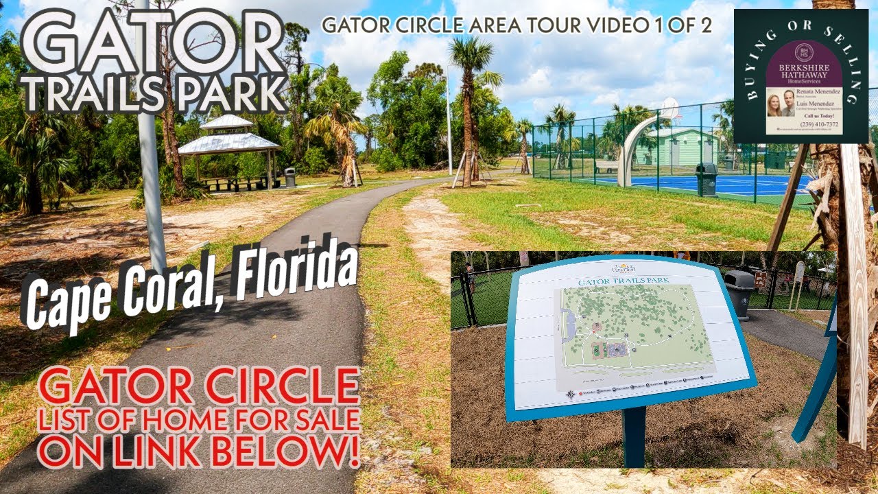 Gator Circle Cape Coral Florida Tour 1 of 2 YouTube