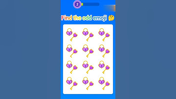 Puzzle quiz game 🤯🤔 | Find the odd emoji #shorts #trending #puzzle #quiz #challenge #game #emoji