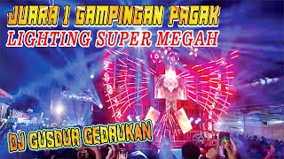 JUARA 1 Karnaval Gampingan Pagak 2025 | DJ GUSDUR GEDRUK Super Duper Bass Ngerrook | Lighting Megah