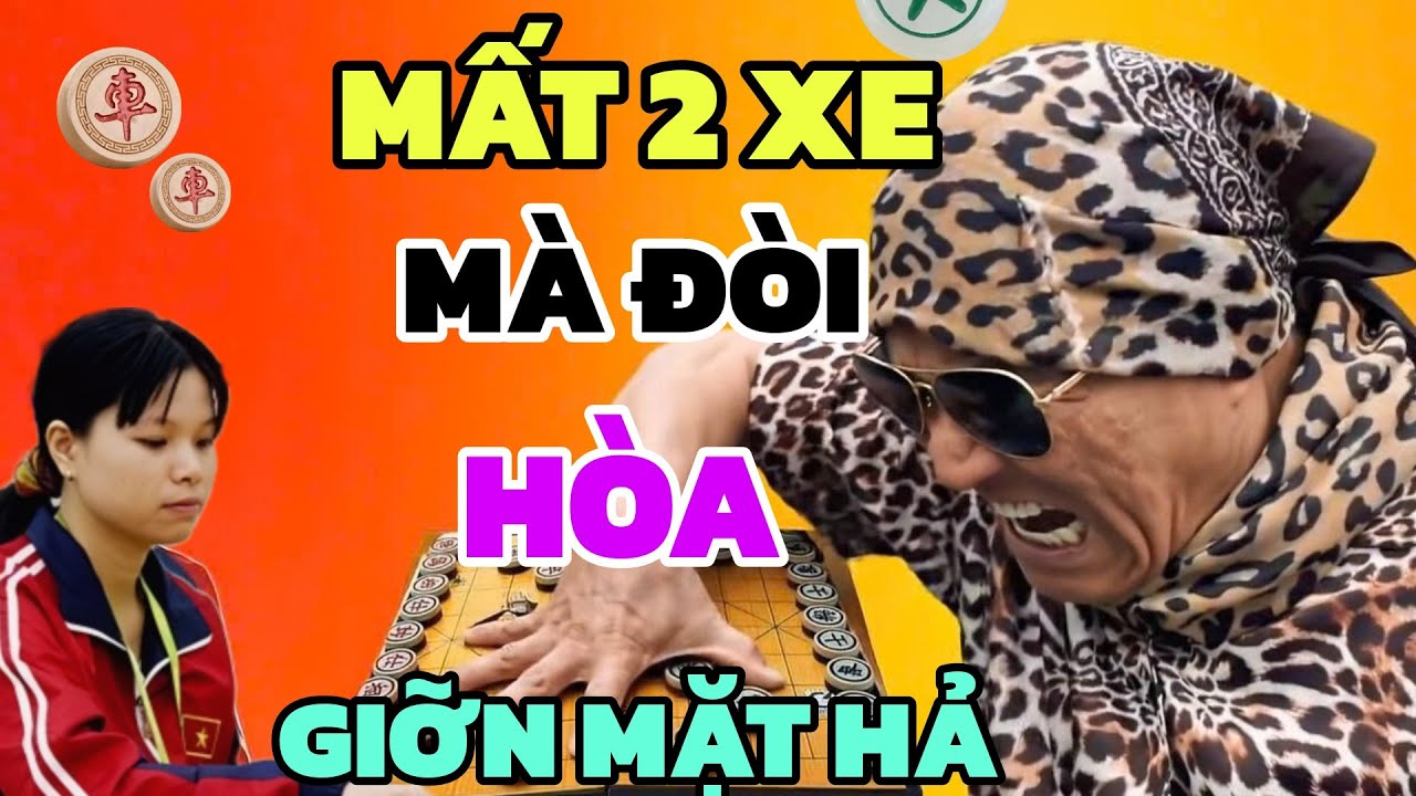 Cờ tướng - Đại sư giật mình ăn xe của Lan Hương rồi dính cái bẫy độc