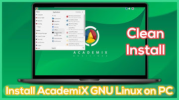 Install AcademiX GNU Linux on PC - Full Disk Installation Step by Step