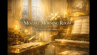 Mozart Morning Room • Soft Classical Light • Focus