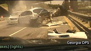 GSP Pursuit: Cellphone Violation to Fatal Multi Vehicle Crash