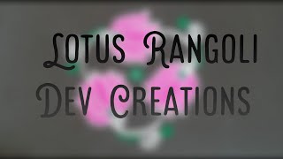 Easy Rangoli Beautiful Rangoli Dev Creations