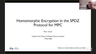 Homomorphic Encryption in the SPDZ Protocol for MPC