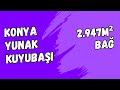 113.000 TL - KONYA YUNAK KUYUBAŞI KÖYÜ 2.947M² BAĞIMIZ SATILIKTIR.