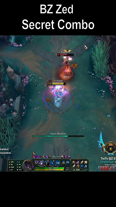 NEW ZED COMBO?
