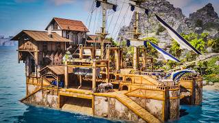 I Built a Shipyard Base in ARK: Survival Ascended!