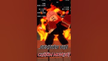 Shinjuku Yuji Moveset Showcase | JJS Skill Builder #jujutsushenanigans #skillbuilder #roblox