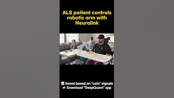 ALS patient controls robotic arm with Neuralink