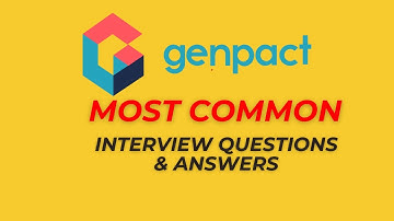 Genpact Interview Questions and Answers for 2025