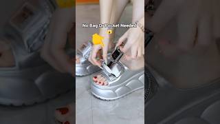 No Bag Or Pocket Needed 😱