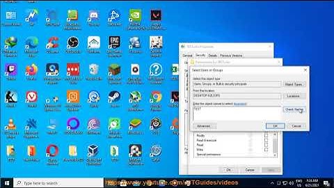 Fix An error occurred applying attributes to the file in Windows 10/8/7