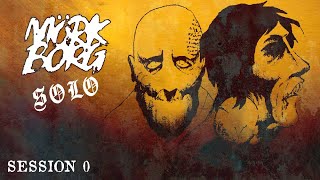 MÖRK BORG Solo RPG Session 0 | Character Creation & Adventure Hooks