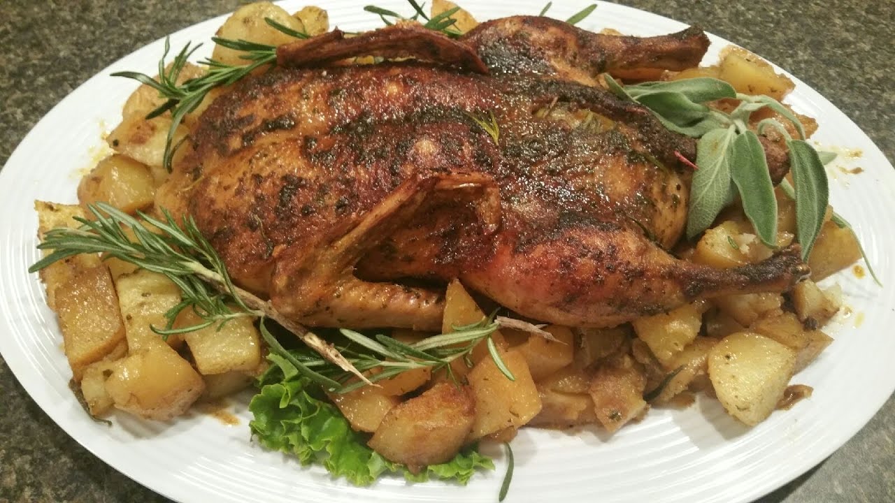 Easy, Slow-Roasted Duck Recipe (video) - Tatyanas Everyday Food