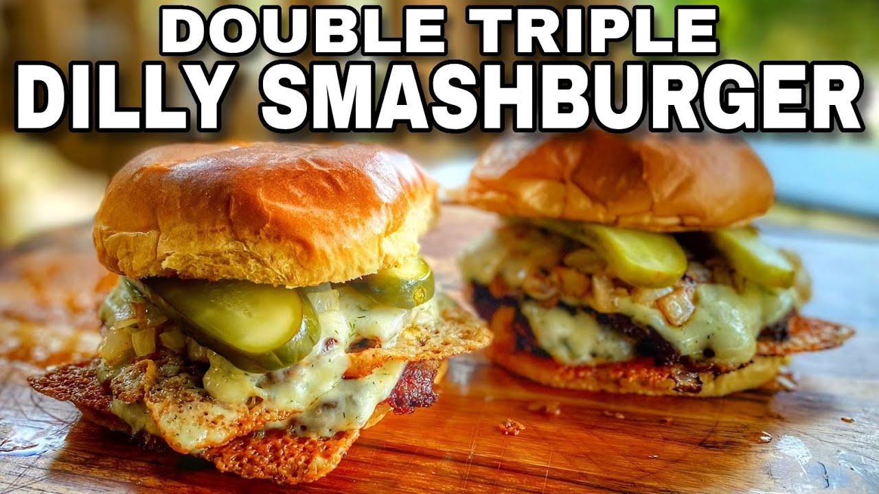 The Best Smash Burger Recipe - Dimitras Dishes