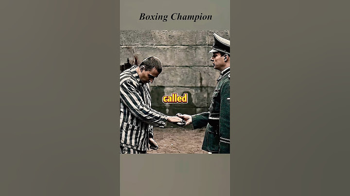 He is the boxing champion of Auschwitz. #futurelink #biography