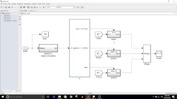 Simulink Tutorial - 14 - If elseif else | Query - Angle Problem | In Simulink