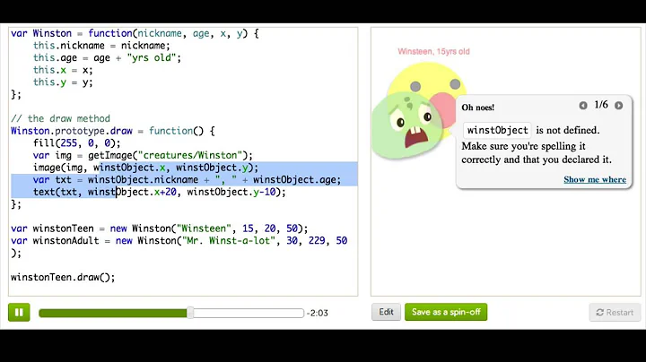 Object Methods | Intro to JS: Drawing & Animation | Computer Programming | Khan Academy