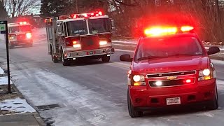 Fire Trucks Responding Compilation