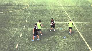 Tackling Drill 02 - 1v1 Tackle (Progression 1)